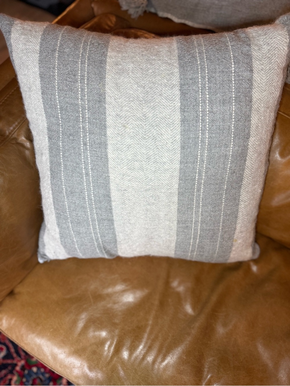 RH x Alicia Adams 100% Alpaca Pillow Cover 24” x 24”